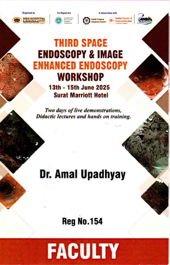 Third Space Endoscopy & Image-Enhanced Endoscopy Workshop