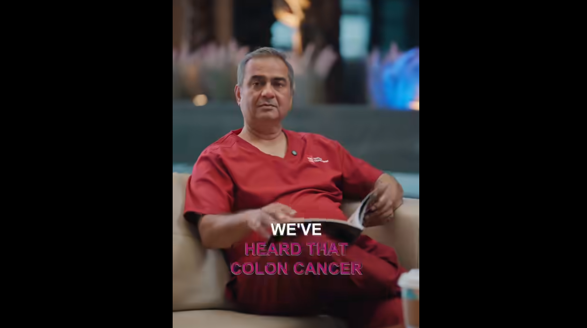 Dr. Amal Upadhyay, Medcare Royal Speciality Hospital shares the importance of spotting colon cancer early with our advanced technology